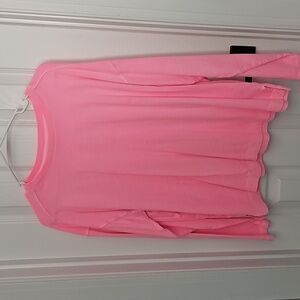 Women's Old Navy Faded Pink Long Sleeve Shirt